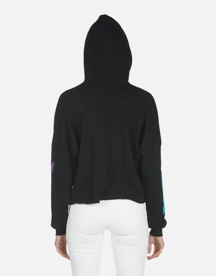 Cambry Peace Love Camel Black Women Lauren Moshi Hoodies