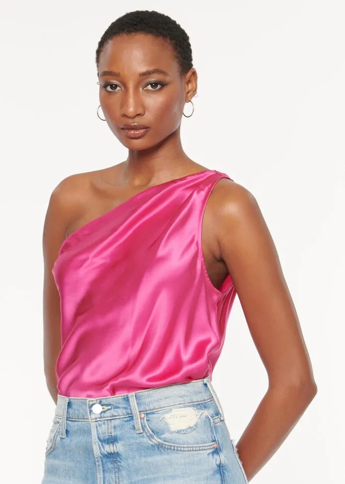 CAMI NYC Bodysuits Women Darby Bodysuit Magenta