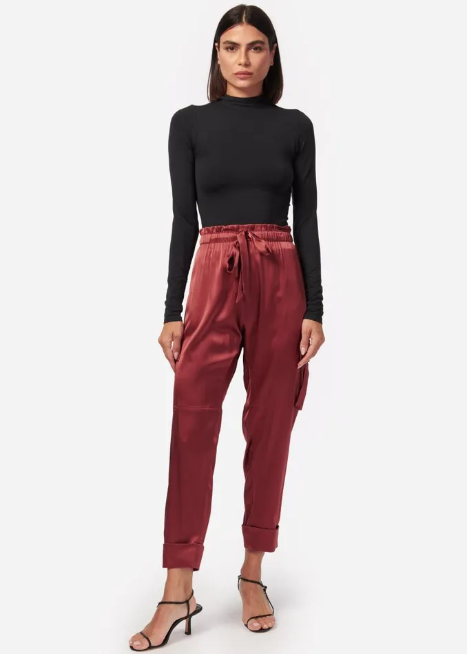 CAMI NYC Bottoms Women Carmen Cargo Pant Spice