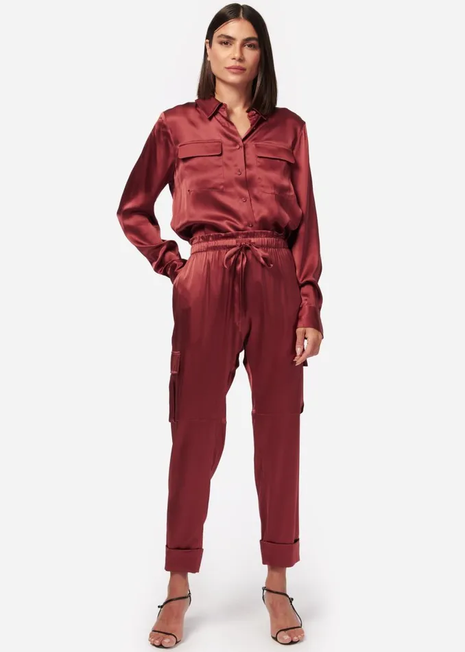 CAMI NYC Bottoms Women Carmen Cargo Pant Spice