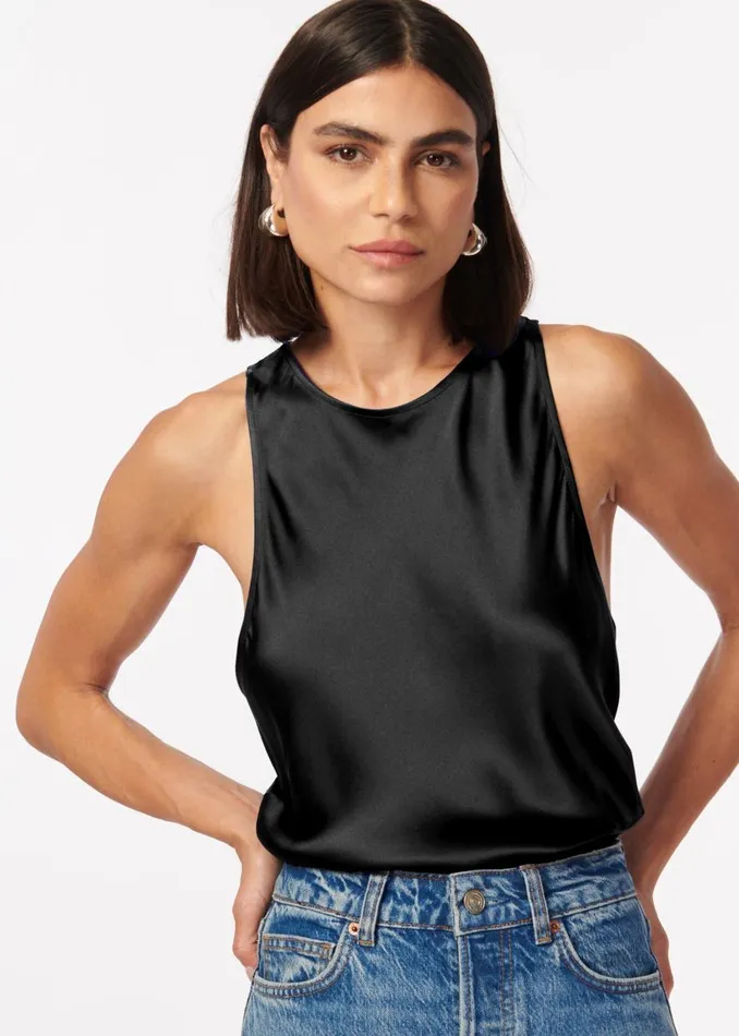 CAMI NYC Camisoles Women Floriana Camisole Black