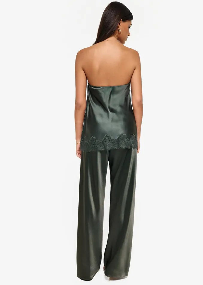 CAMI NYC Camisoles Women Odessa Strapless Camisole Thyme