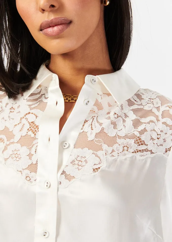 CAMI NYC Tops and Sweaters Women Sheryl Top White