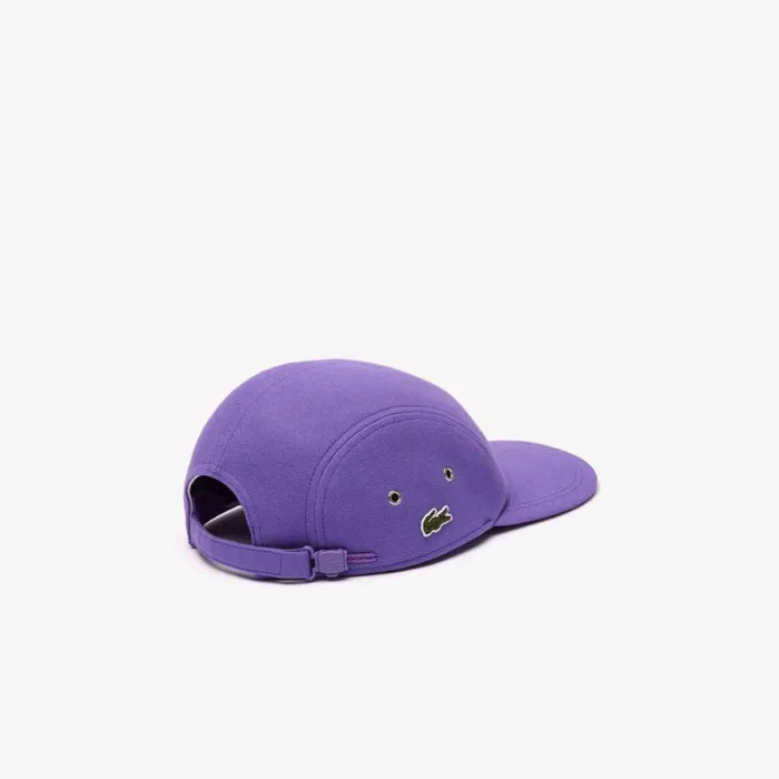 Caps and Hats MenWomen Lacoste Unisex Organic Cotton Piqu Cap Purple Sgi
