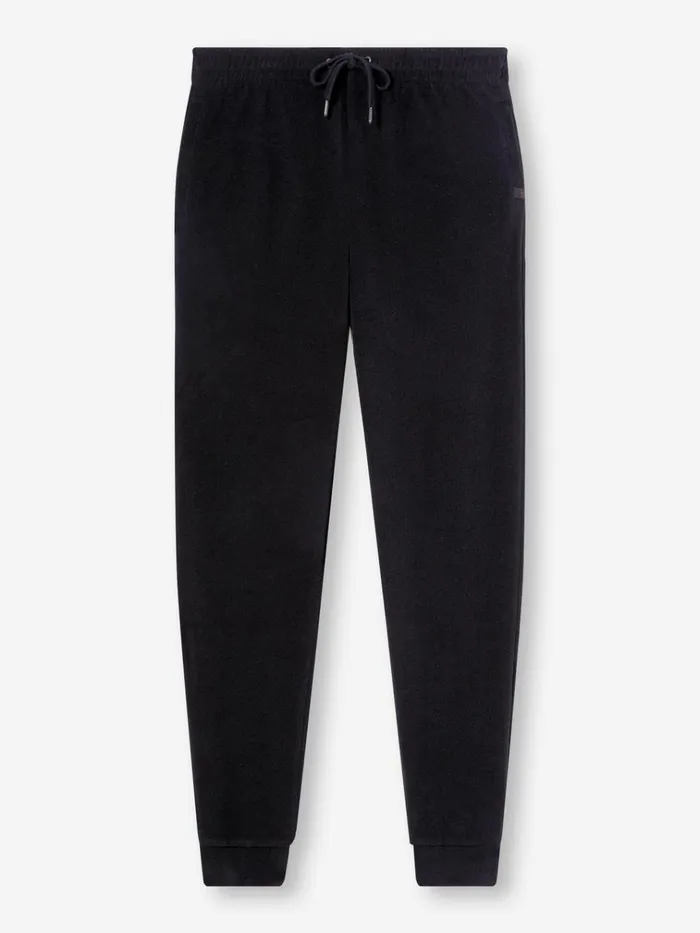 Casual Pants Men Derek Rose Sweatpants Isaac Terry Cotton Black