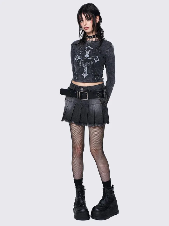 Chained Studded Buckle Belt Women Minga London Belts