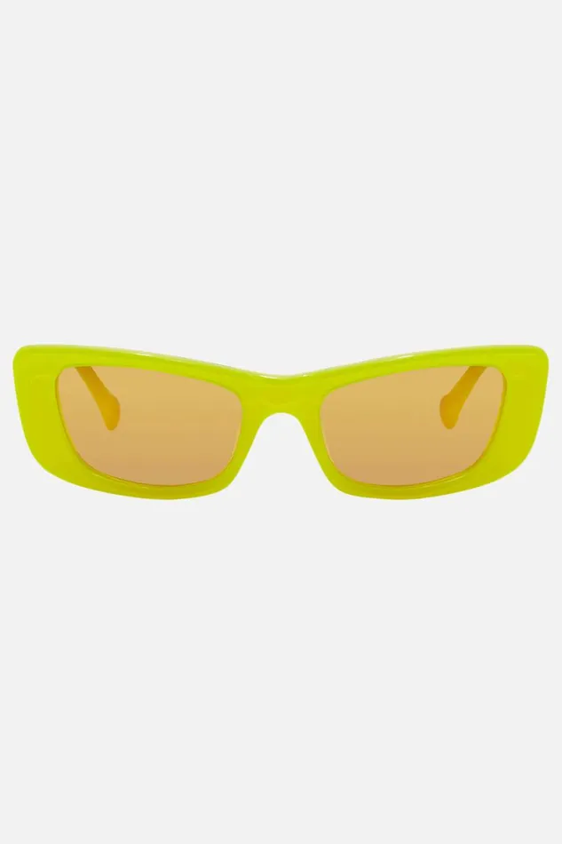 CIAO CIAO SUNGLASSES NEON YELLOW Neon Yellow WomensMens Camilla Sunglasses