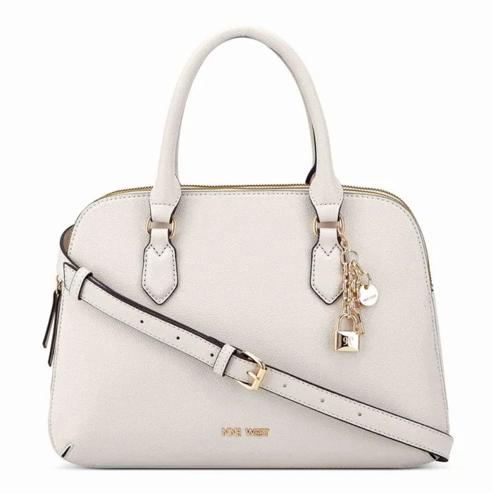 Cibrina Dome Satchel Milk Women Nine West Satchels and Shoulder Bags