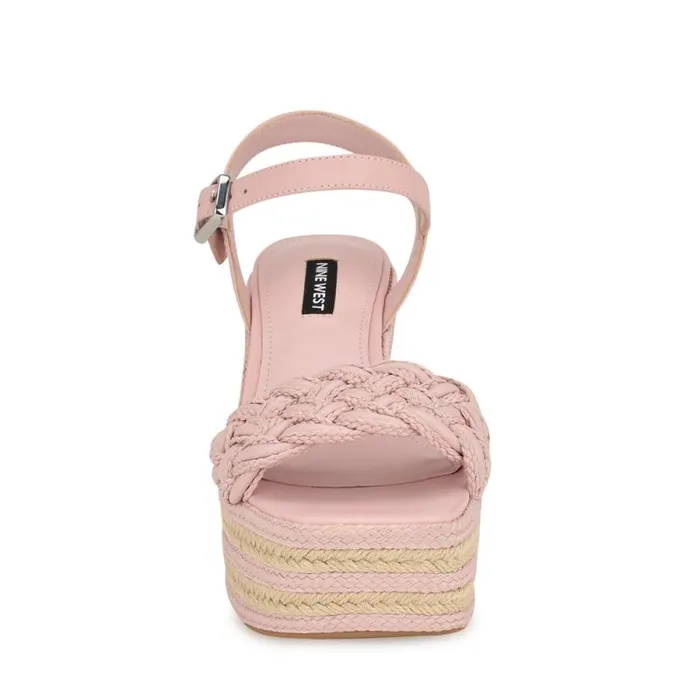 Cinka Woven Platform Sandals Light Pink Women Nine West Sandals Cinka Woven Platform Sandals Light Pink Women Nine West Sandals