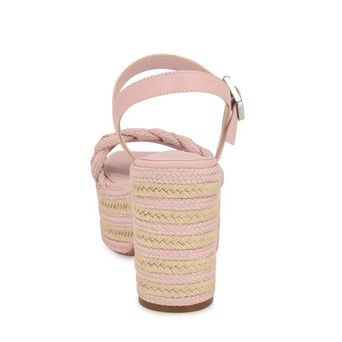 Cinka Woven Platform Sandals Light Pink Women Nine West Sandals Cinka Woven Platform Sandals Light Pink Women Nine West Sandals