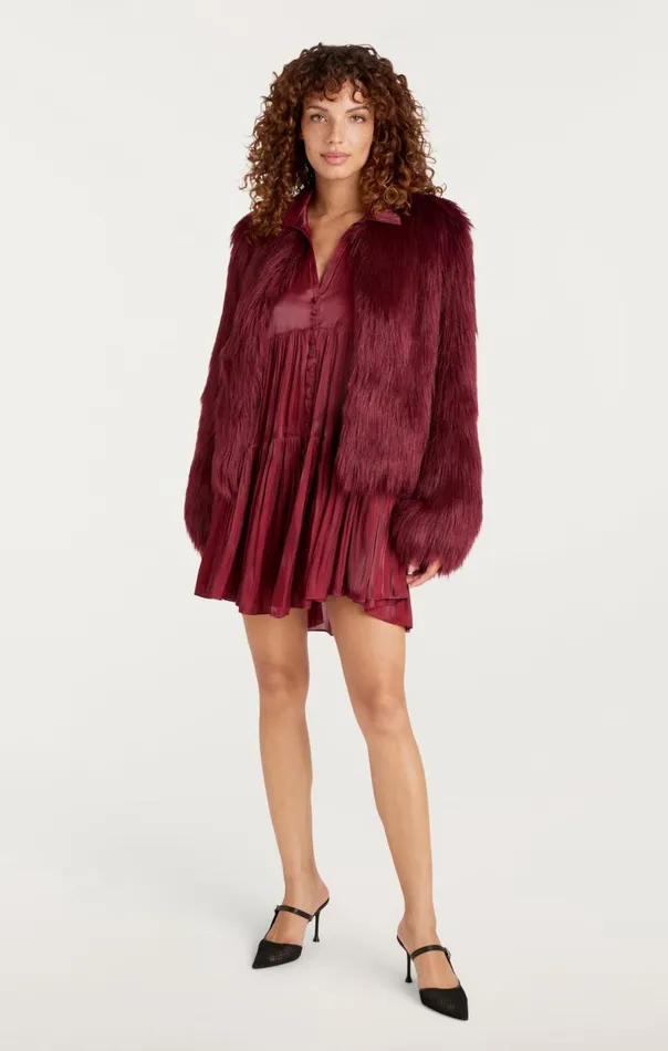 Cinq Sept Benson Coat Rhubarb Women Outerwear
