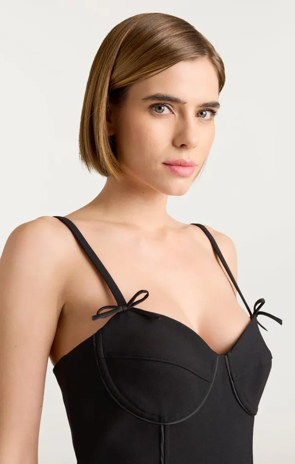 Cinq Sept Felicia Dress Black Women Cocktail and Evening