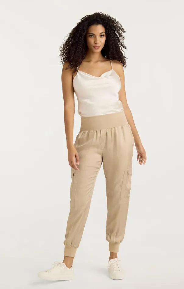 Cinq Sept Giles Pant Khaki Women Pants