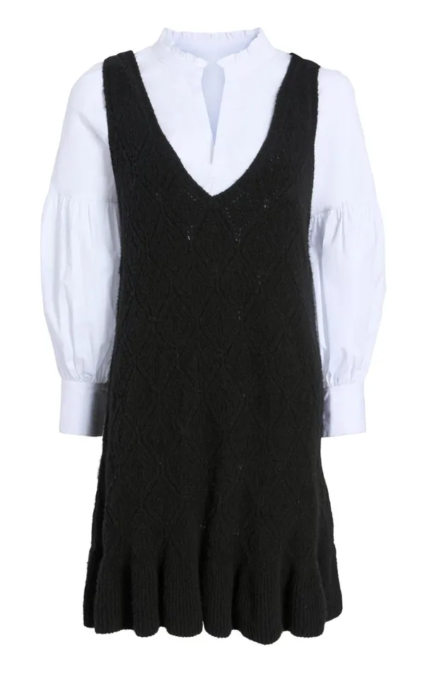 Cinq Sept Greysen Dress Blackwhite Women Mini