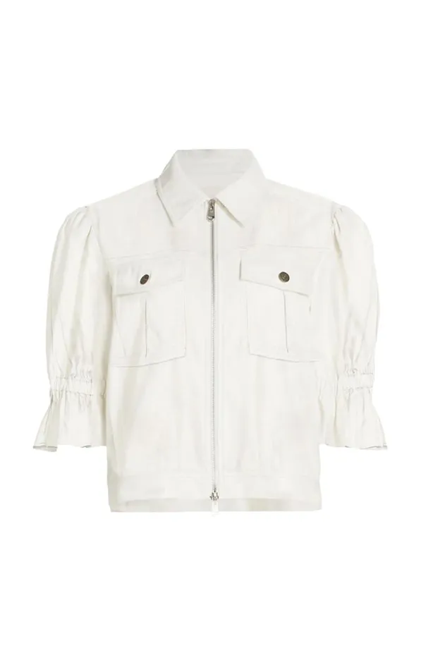 Cinq Sept Holly Jacket Ivory Women Jackets