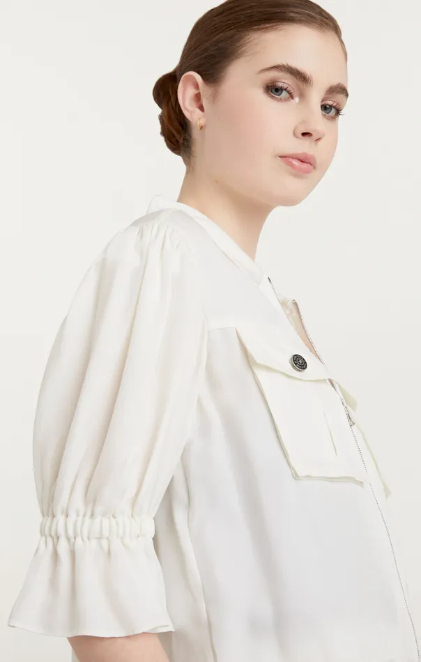 Cinq Sept Holly Jacket Ivory Women Jackets