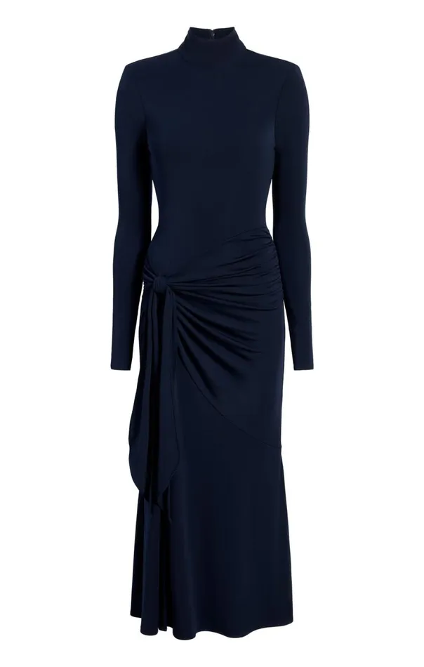 Cinq Sept Johnson Dress Navy Women Midi