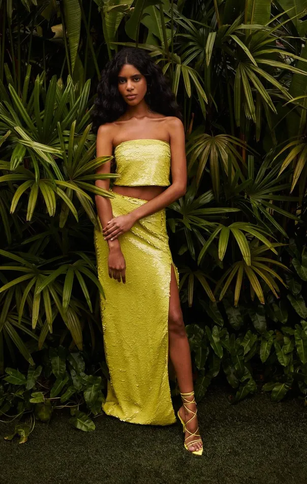 Cinq Sept Jupiter Skirt Freshlime Women Skirts