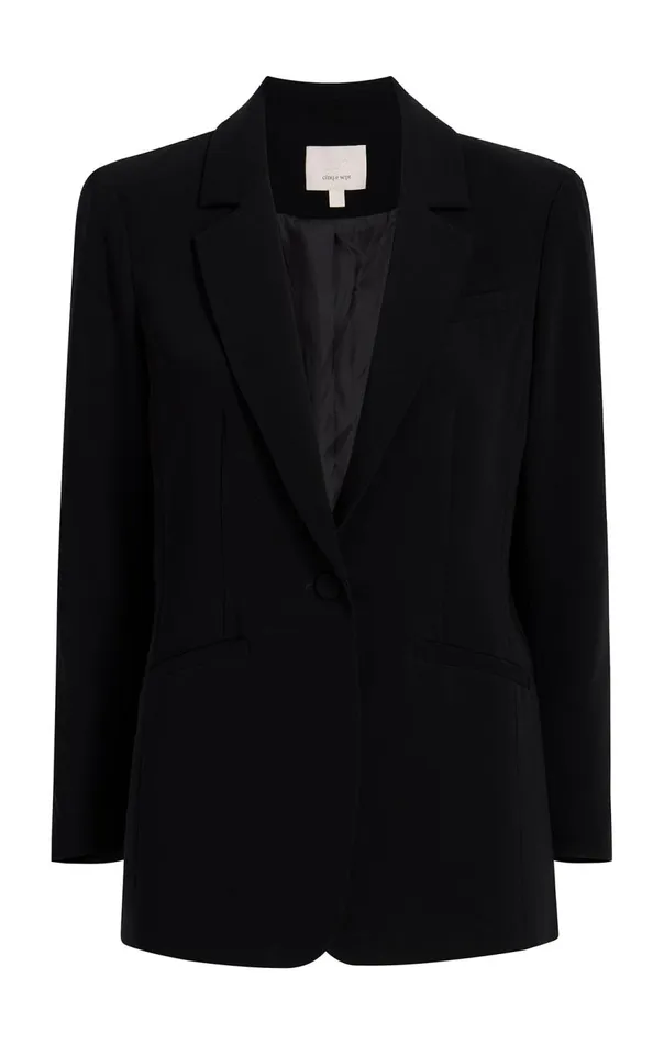 Cinq Sept Karlie Blazer Black Women Blazers