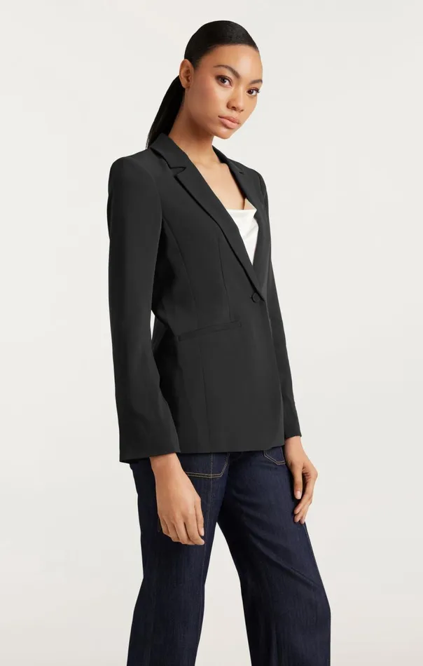 Cinq Sept Karlie Blazer Black Women Blazers