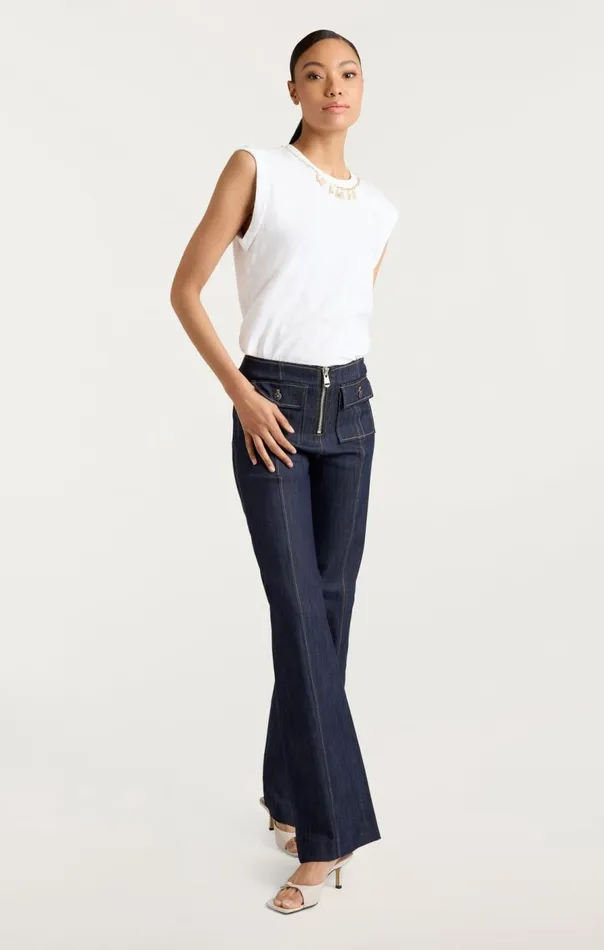 Cinq Sept L039amour Necklace Bella Tee White Women Tees