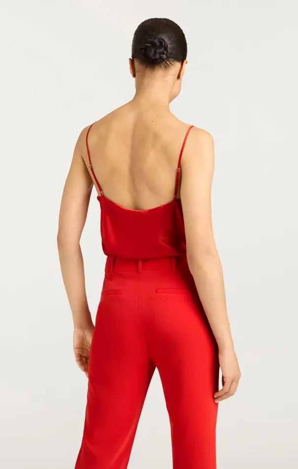 Cinq Sept Marta Cami Candyapple Women Tank Tops and Camisoles