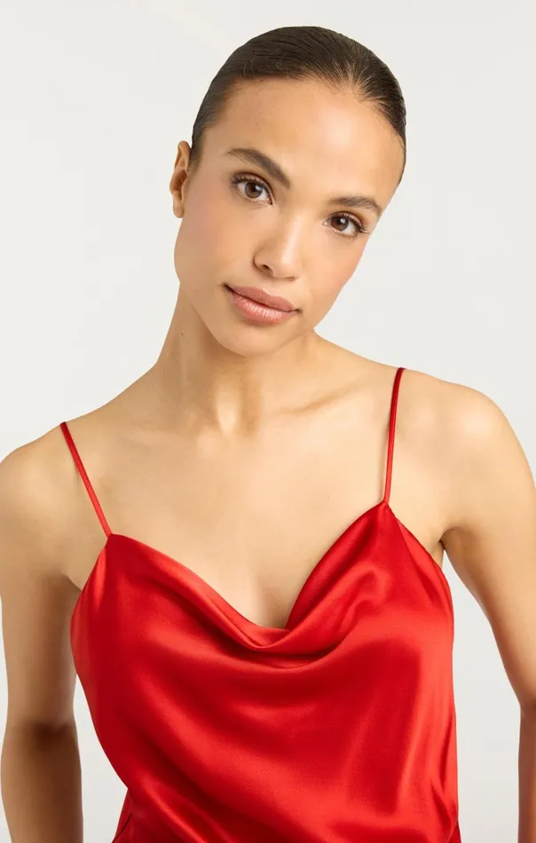 Cinq Sept Marta Cami Candyapple Women Tank Tops and Camisoles