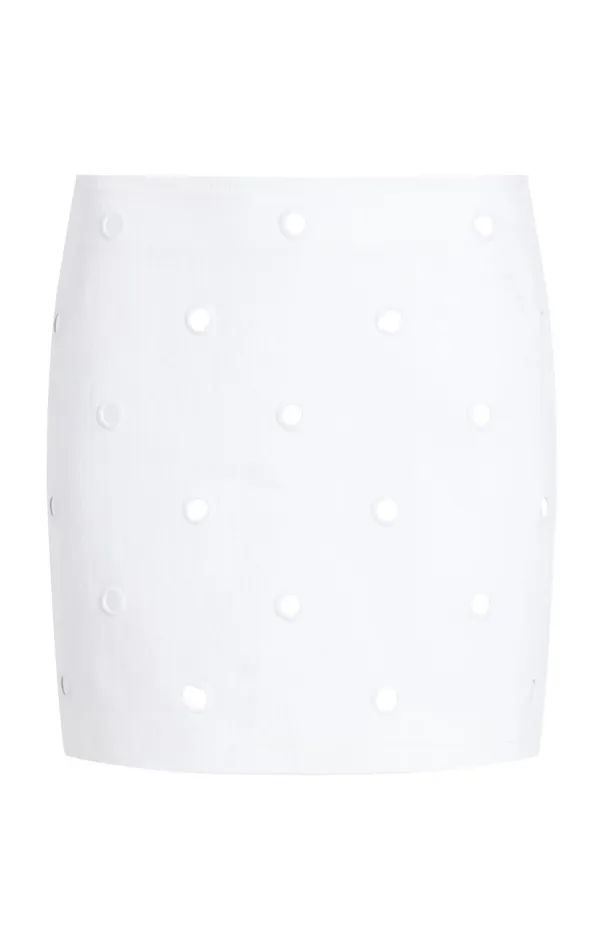 Cinq Sept Mirror Denim Doris Skirt Whitewhite Women Denim