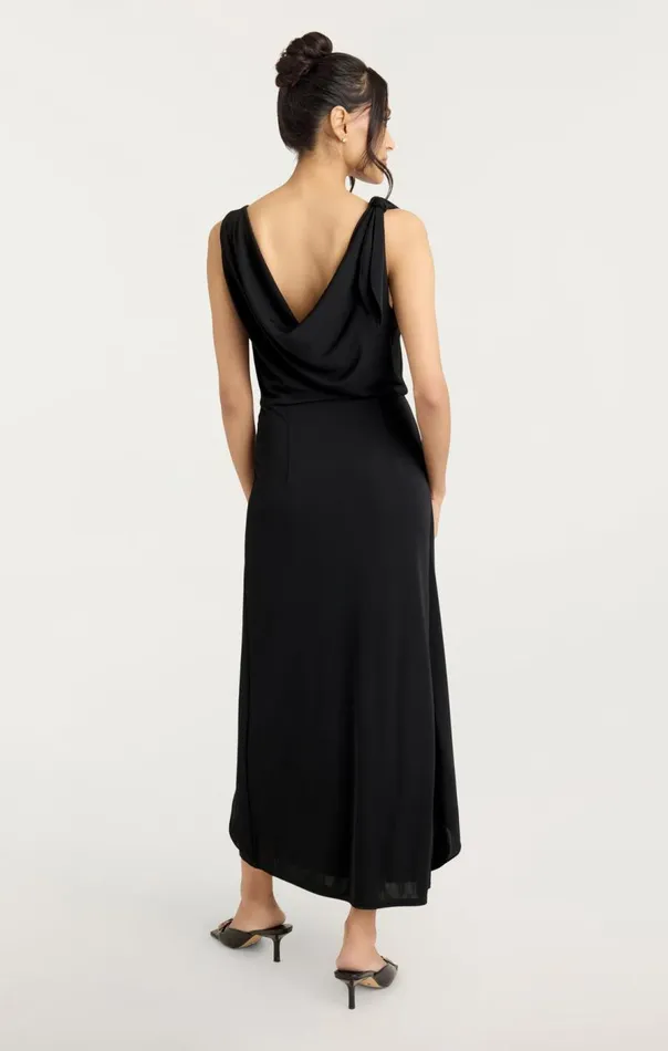 Cinq Sept Odin Dress Black Women Midi