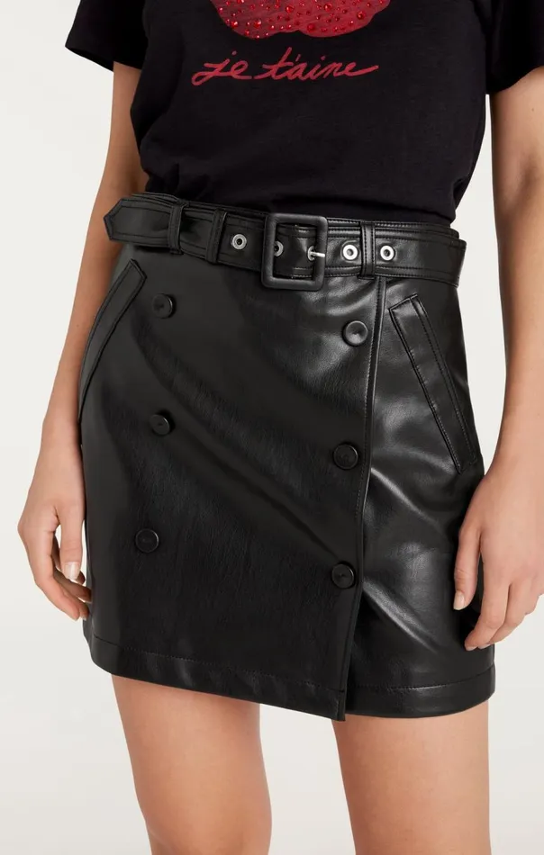 Cinq Sept Quin Skirt Black Women Skirts