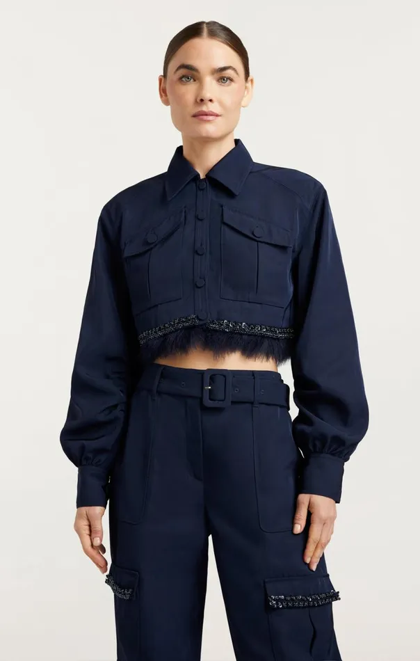 Cinq Sept Suvi Jacket Navy Women Jackets