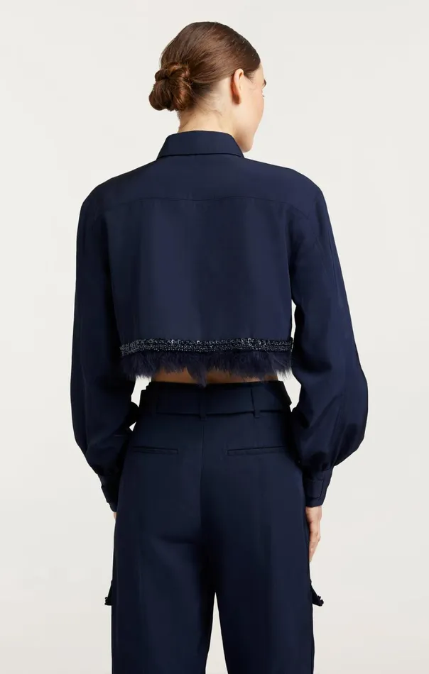 Cinq Sept Suvi Jacket Navy Women Jackets