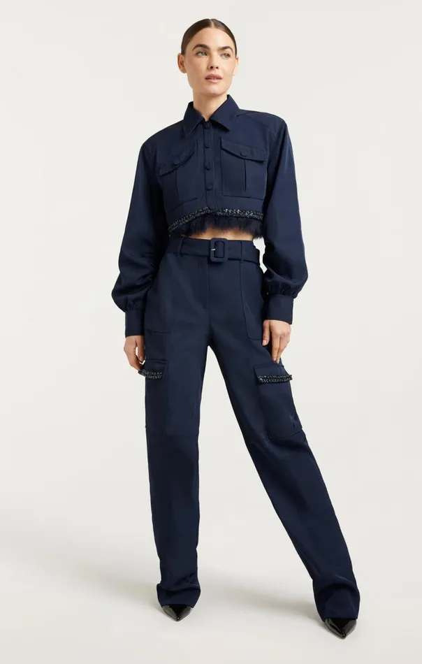 Cinq Sept Suvi Jacket Navy Women Jackets
