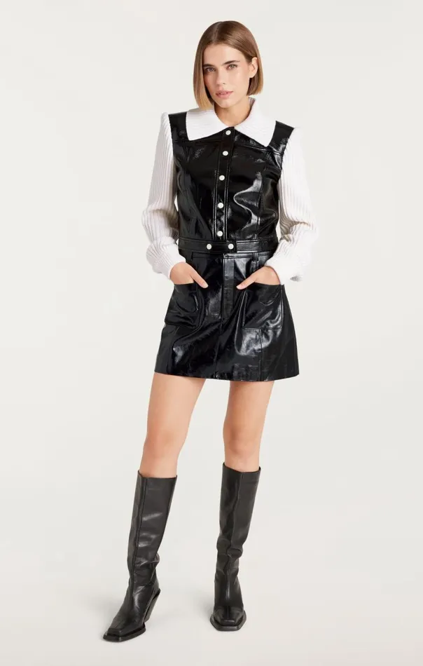 Cinq Sept Tade Skirt Black Women Skirts