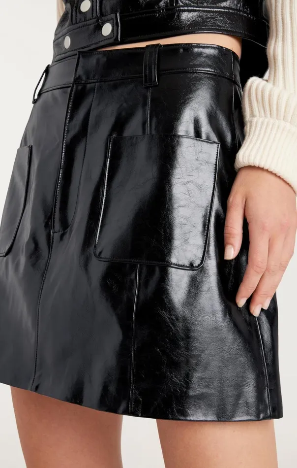 Cinq Sept Tade Skirt Black Women Skirts