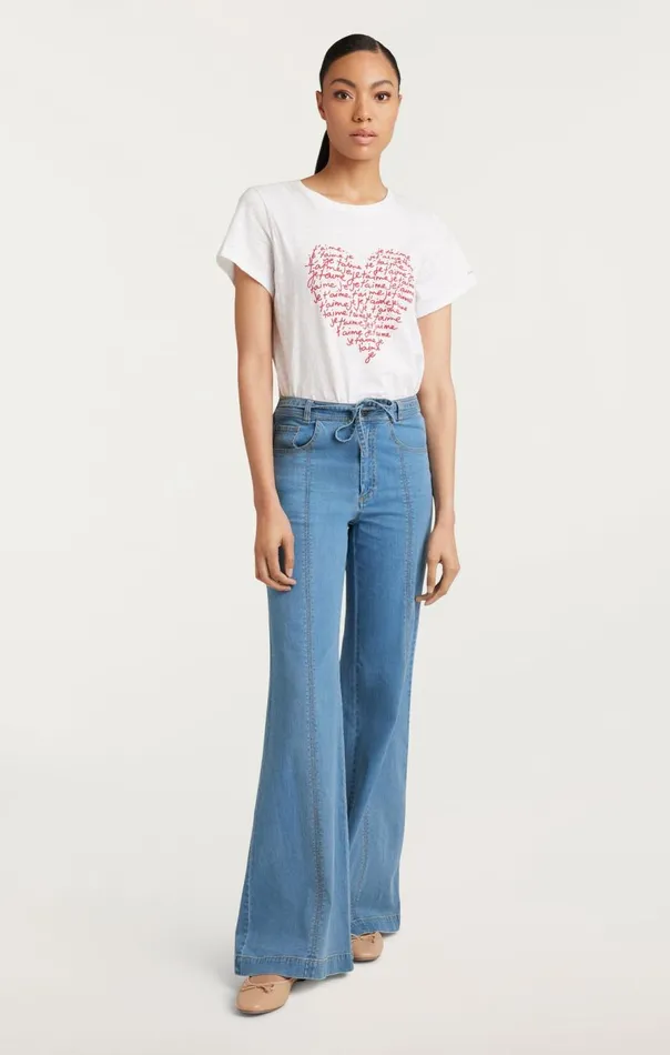 Cinq Sept Tansy Pant Lightwash Women Pants