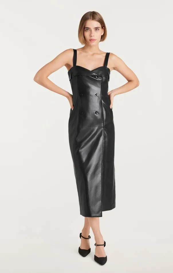 Cinq Sept Tessa Dress Black Women Midi