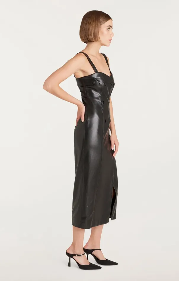 Cinq Sept Tessa Dress Black Women Midi