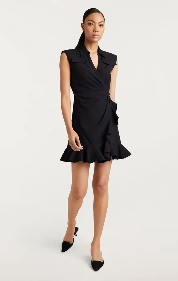 Cinq Sept Zenni Dress Black Women Mini