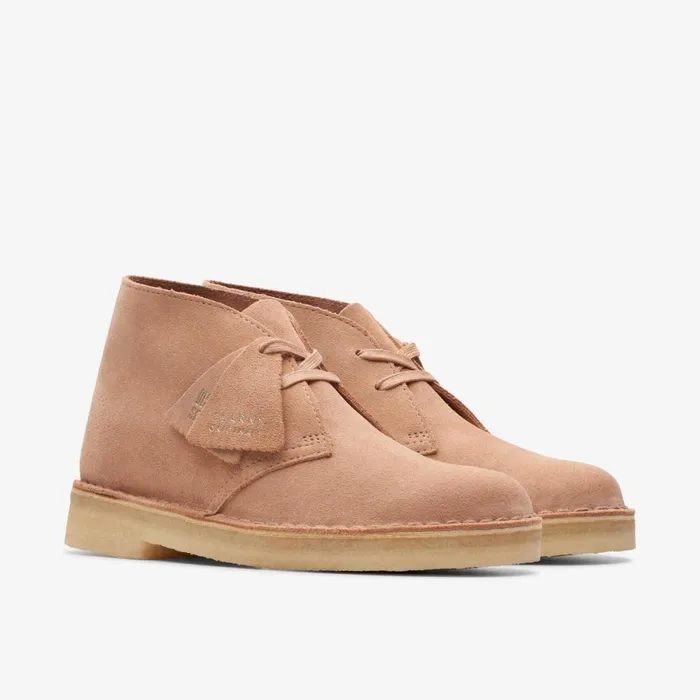 Clarks Ankle Boots Desert Boot Warm Beige 8211 Women