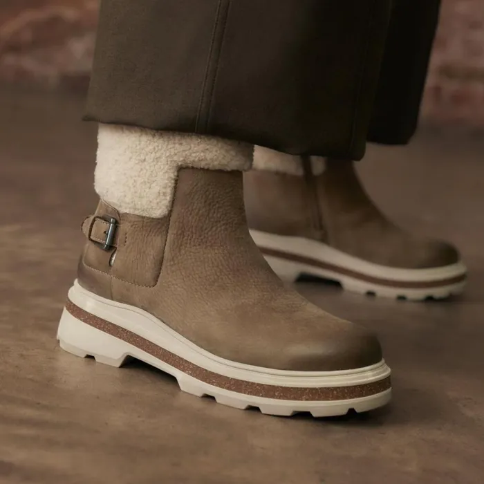 Clarks Ankle Boots Hencroft Madi Waterproof Dark Sand Warmlined 8211 Women