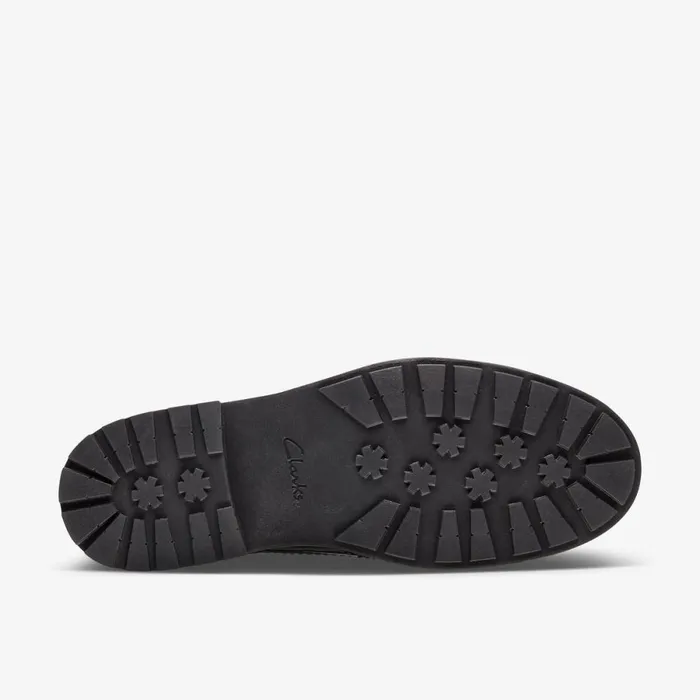 Clarks Black Shoes Orinoco 2 Limit Black Leather 8211 Women