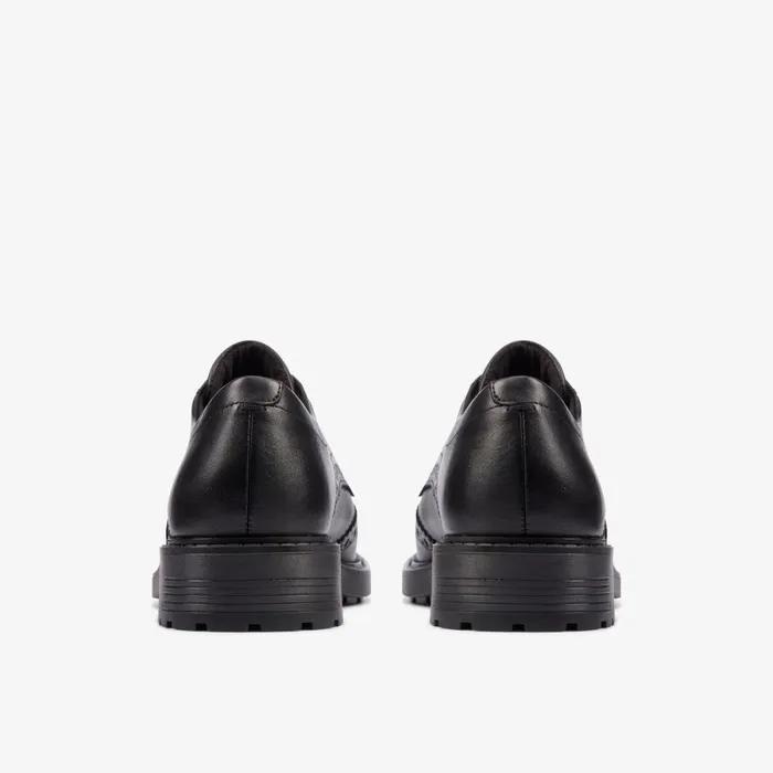 Clarks Black Shoes Orinoco 2 Limit Black Leather 8211 Women