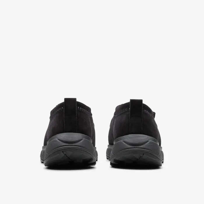 Clarks Black Shoes Walla Eden Lo Black Suede 8211 Men