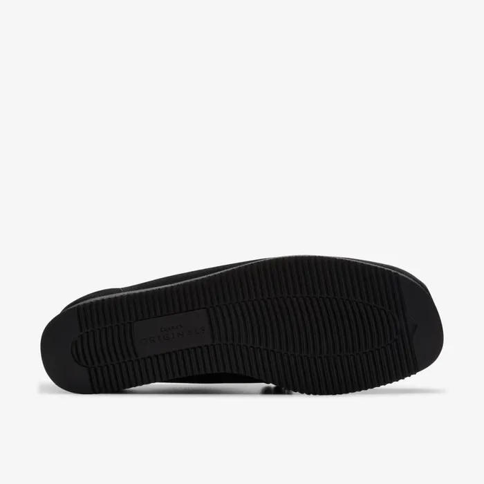 Clarks Black Shoes Wallacraft Bee Black Suede 8211 Women