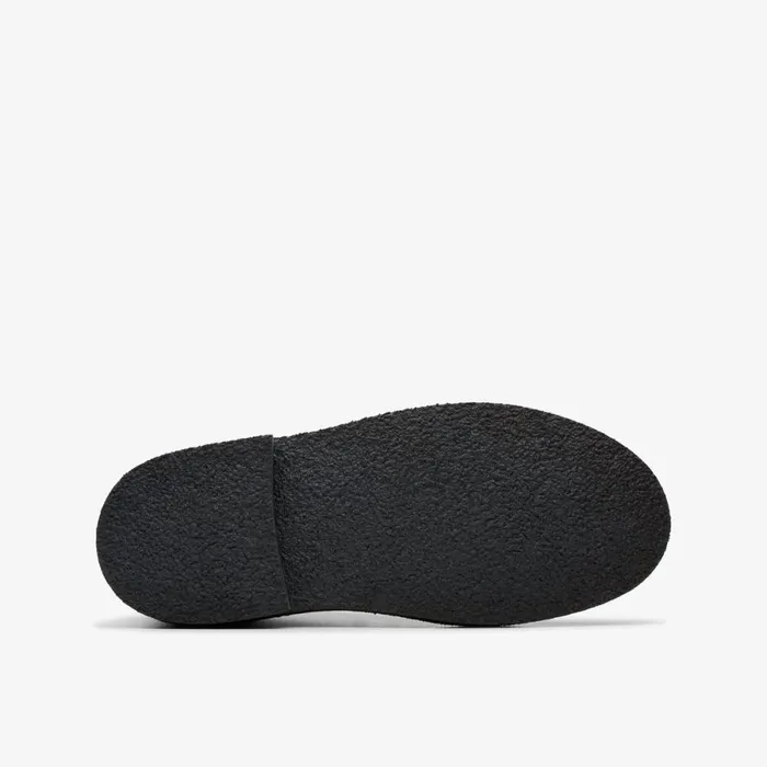 Clarks Boots Desert Boot Older Black Leather 8211 Kids
