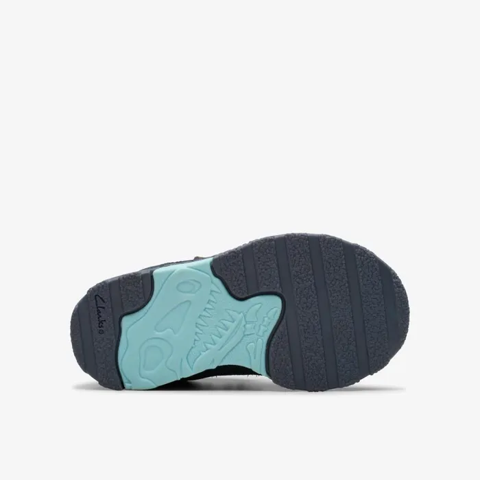 Clarks Boots Steggy 2 Glow Toddler Navy Combination 8211 Kids