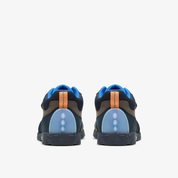 Clarks Boots Steggy 2 Glow Toddler Navy Combination 8211 Kids