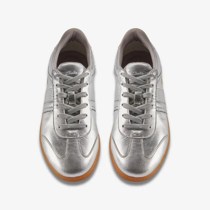 Clarks Flat Shoes Stara Walk Metallic Combination 8211 Women