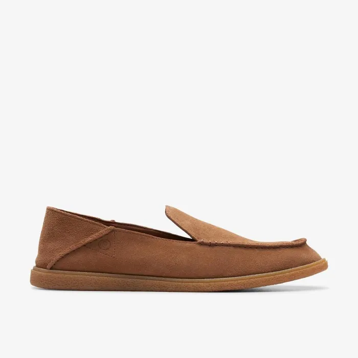 Clarks Loafers Clark Bay Step Loafer Cola Suede 8211 Men